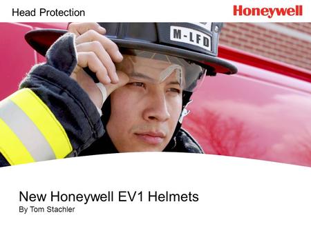 New Honeywell EV1 Helmets