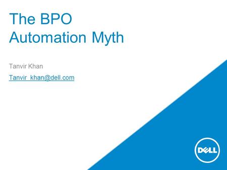 The BPO Automation Myth