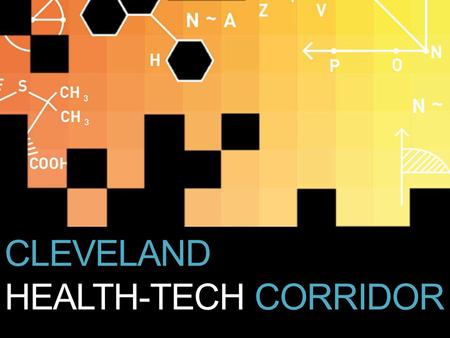 CLEVELAND HEALTH-TECH CORRIDOR. INTRODUCTION + GOALS Establish the Corridor as a globally competitive environment for attracting and growing biomedical,