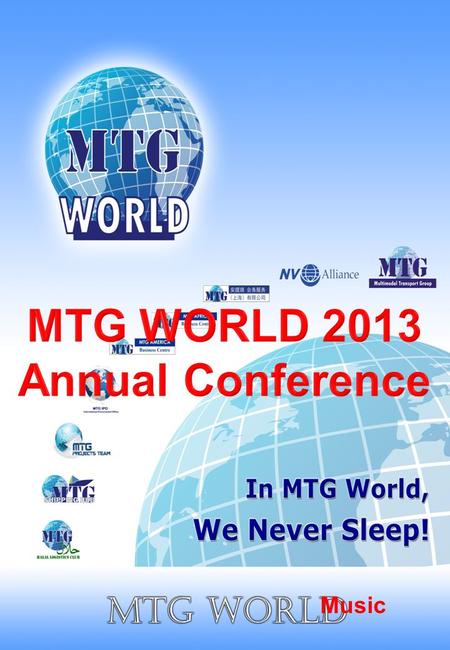 Music MTG President Presentation Conference Day 1.