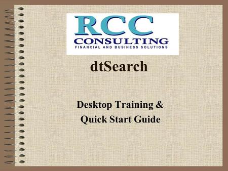 Desktop Training & Quick Start Guide
