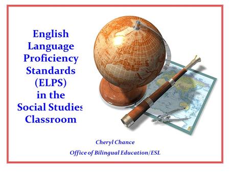 Office of Bilingual Education/ESL