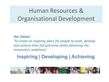 Human Resources & Organisational Development
