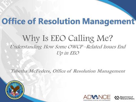Office of Resolution Management