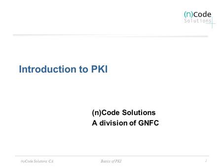 (n)Code Solutions A division of GNFC