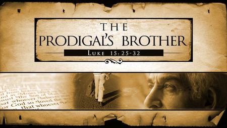 Introduction The Parable of the Prodigal Son: – Many Christians are familiar with the “prodigal son” and his life in the parable. – All know the lesson.