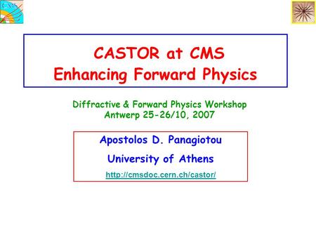 CASTOR at CMS Enhancing Forward Physics