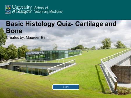 Basic Histology Quiz- Cartilage and Bone Created by: Maureen Bain Start.