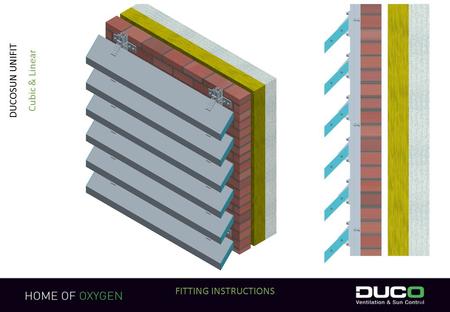 1 FITTING INSTRUCTIONS DUCOSUN UNIFIT Cubic & Linear.