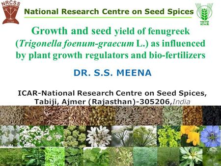 ICAR-National Research Centre on Seed Spices,
