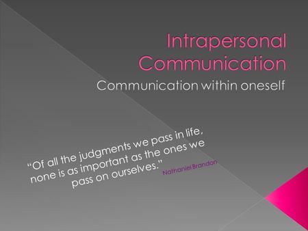 importance of perception in communication
