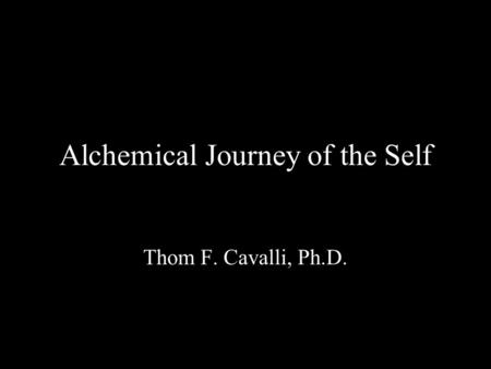 Alchemical Journey of the Self