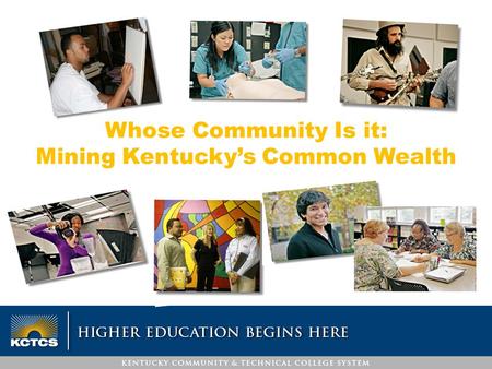Whose Community Is it: Mining Kentucky’s Common Wealth.