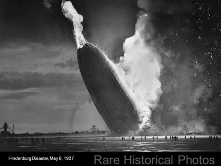Hindenburg Disaster, May 6, 1937 Rare Historical Photos.