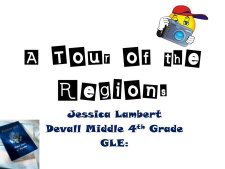 Jessica Lambert Devall Middle 4th Grade GLE: