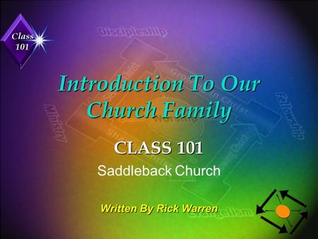 Introduction To Our Church Family