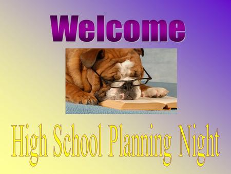 AGENDA 1.Graduation Requirements 2.Course Planning 3.Programs for next year’s 9 th, 10 th, 11 th & 12 th graders 4.College admissions information 5.Questions.