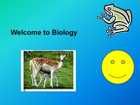 Welcome to Biology. Who am I? Northern Burlington Grad C/O 1994 1999 Graduate of Trenton State College (The College of New Jersey). Double major: Biology/Secondary.