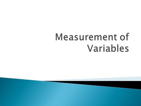  A description of the ways a research will observe and measure a variable, so called because it specifies the operations that will be taken into account.