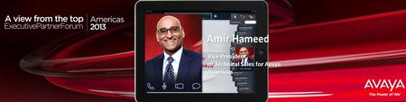 Haga clic para modificar el estilo de título del patrón Amir Hameed Vice President of Technical Sales for Avaya Americas.