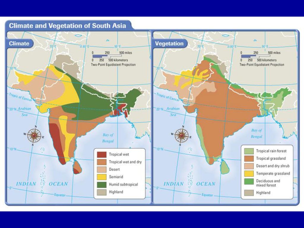Какие климатические условия в индии. Карта природных зон Южной Азии. Климатическая карта Индии. Карта климатических зон Индии. Климатическая карта Южной Азии.