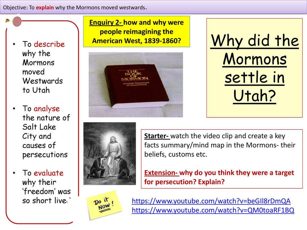 Реферат: Mormons In Utah Essay Research Paper Mormons