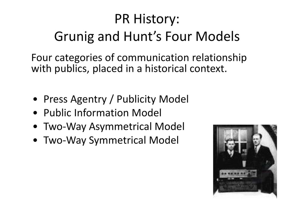 press agentry model
