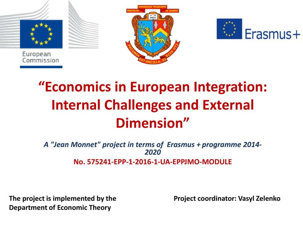 A "Jean Monnet" project in terms of Erasmus + programme - ppt download