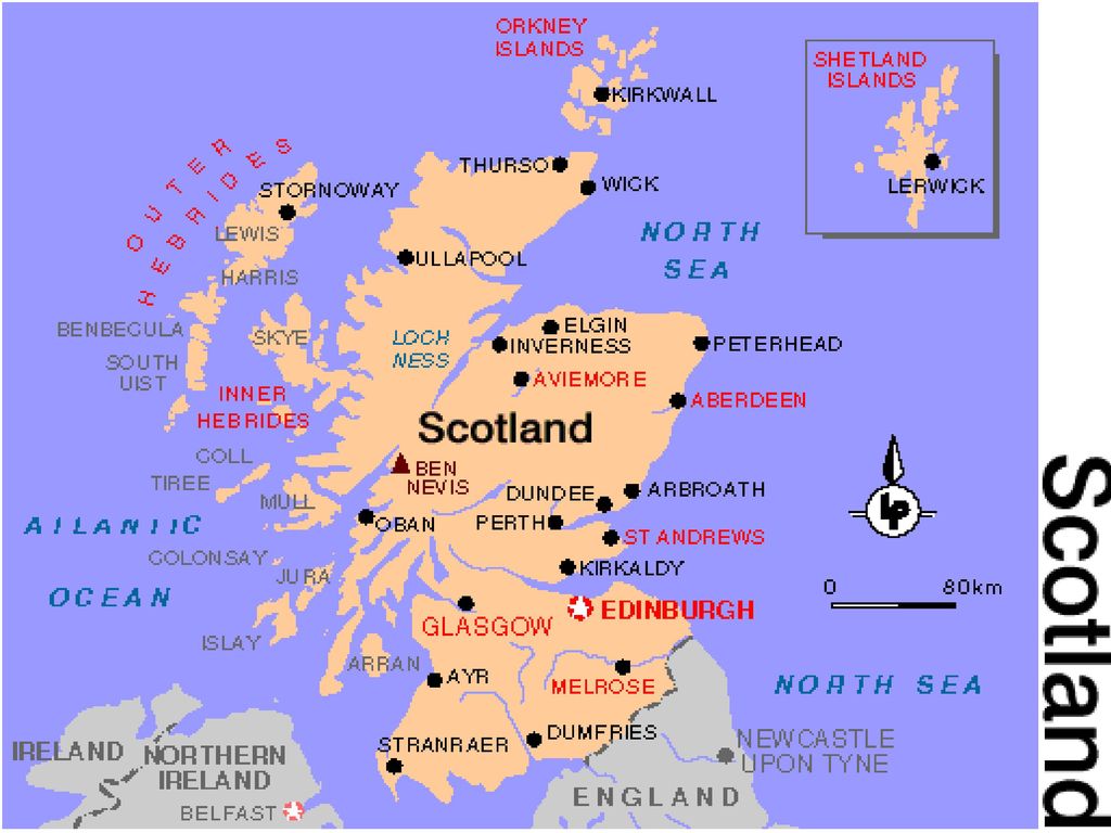 Which part of island of great. Географическая карта Шотландии. Карта Шотландии на английском языке с городами. Шотландия на карте. Карта Шотландии с городами.