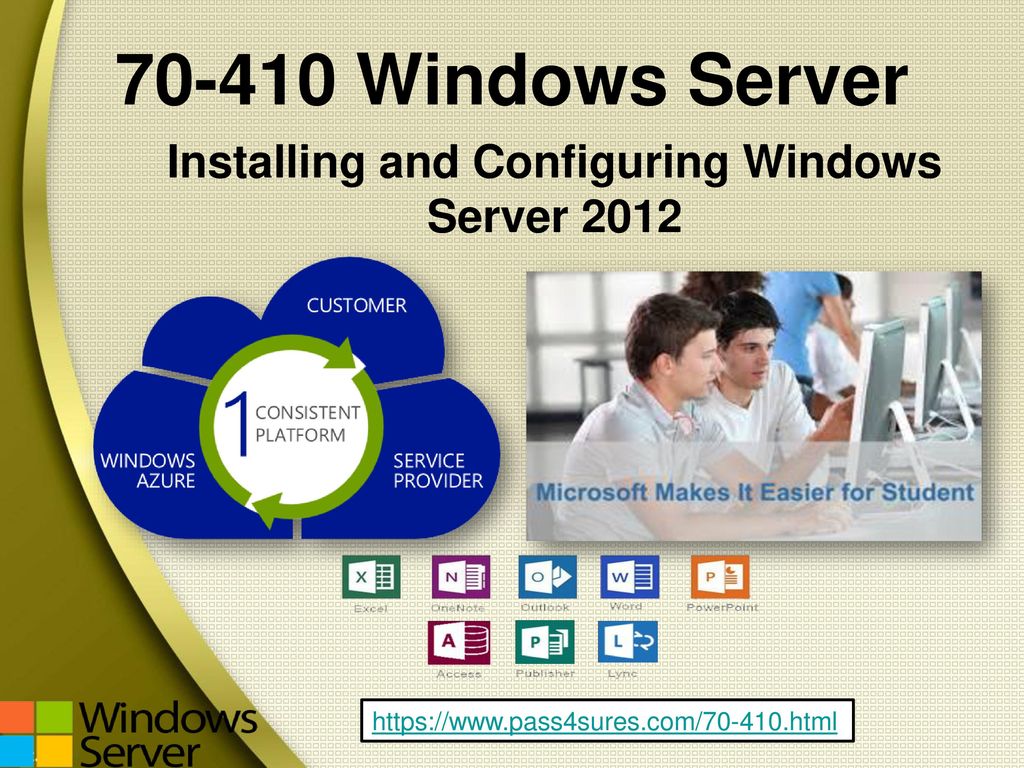 Installing And Configuring Windows Server Ppt Download