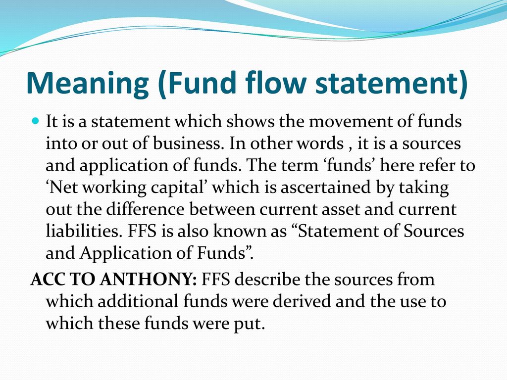 meaning fund flow statement ppt download prudential 2019 foreign exchange loss on income