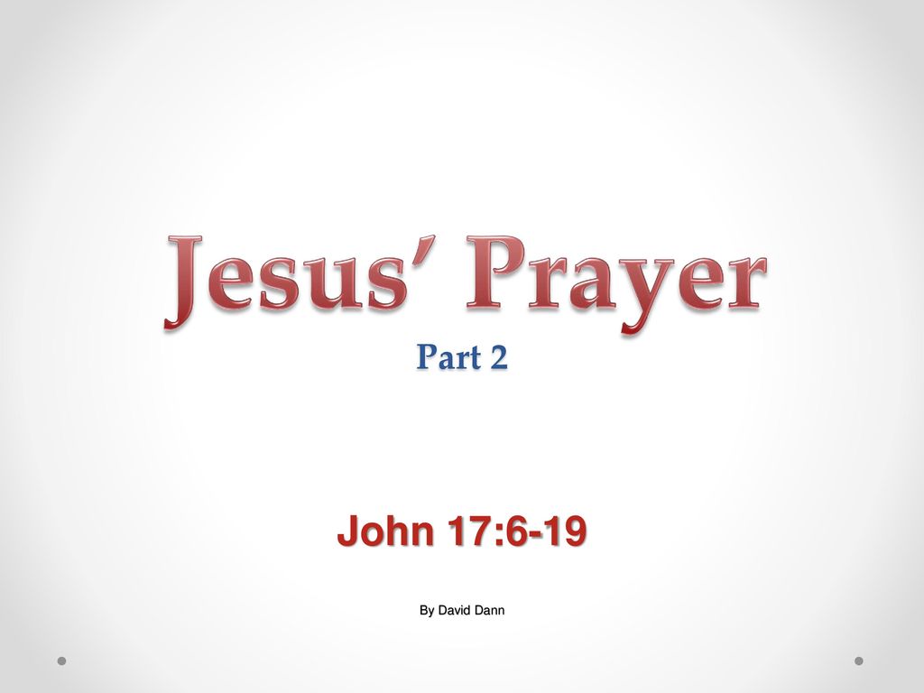 Go, Go, Go John 17:17-19 A Missionary Church In the World Not of