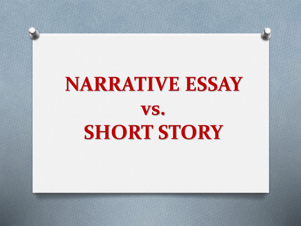 short story narrative essay