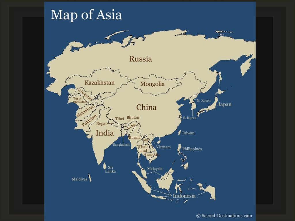 Монголия в какой части света. Карта Азии. Азия материк. Asia на карте.