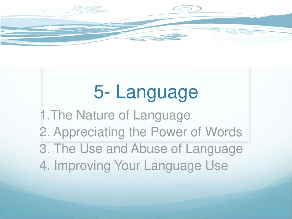 5- Language 1.The Language - download