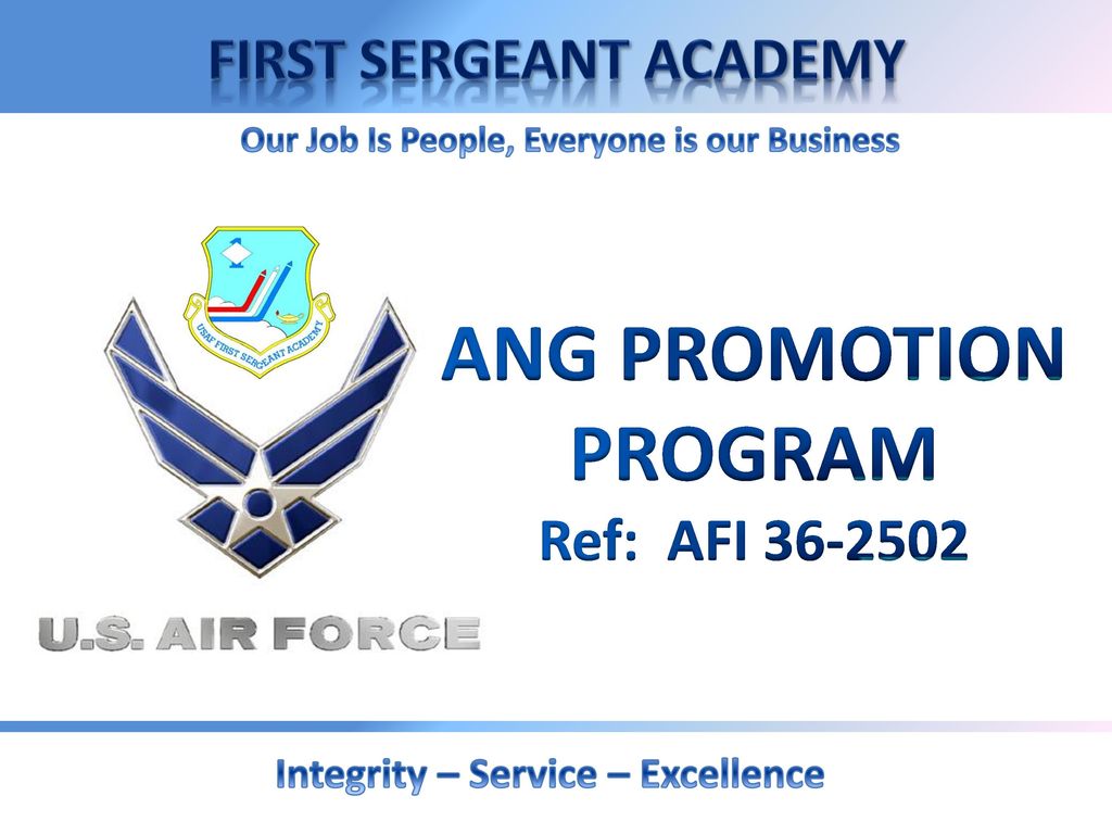 promotion afi air force