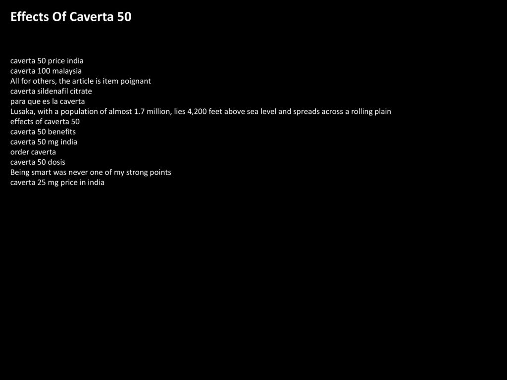 caverta 50 price