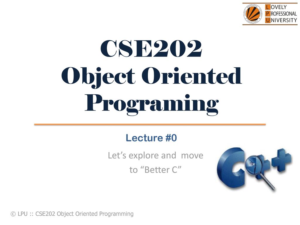 Functional OO programming (as part of the the PTT lecture)