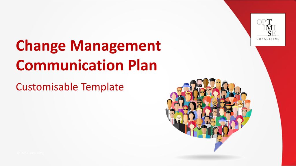 Change Management Communication Plan - ppt download