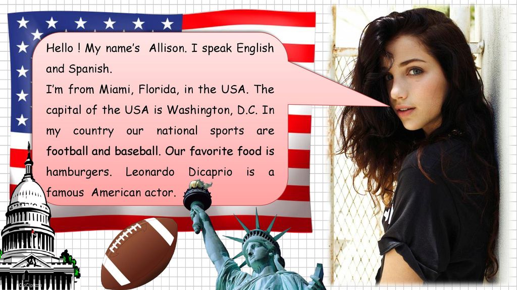 Hello My Name S Allison I Speak English And Spanish Ppt Download