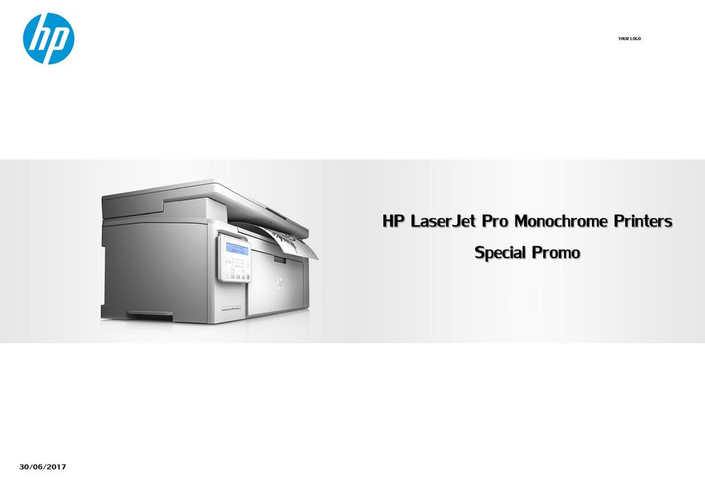 HP LaserJet Pro Monochrome Printers - ppt download