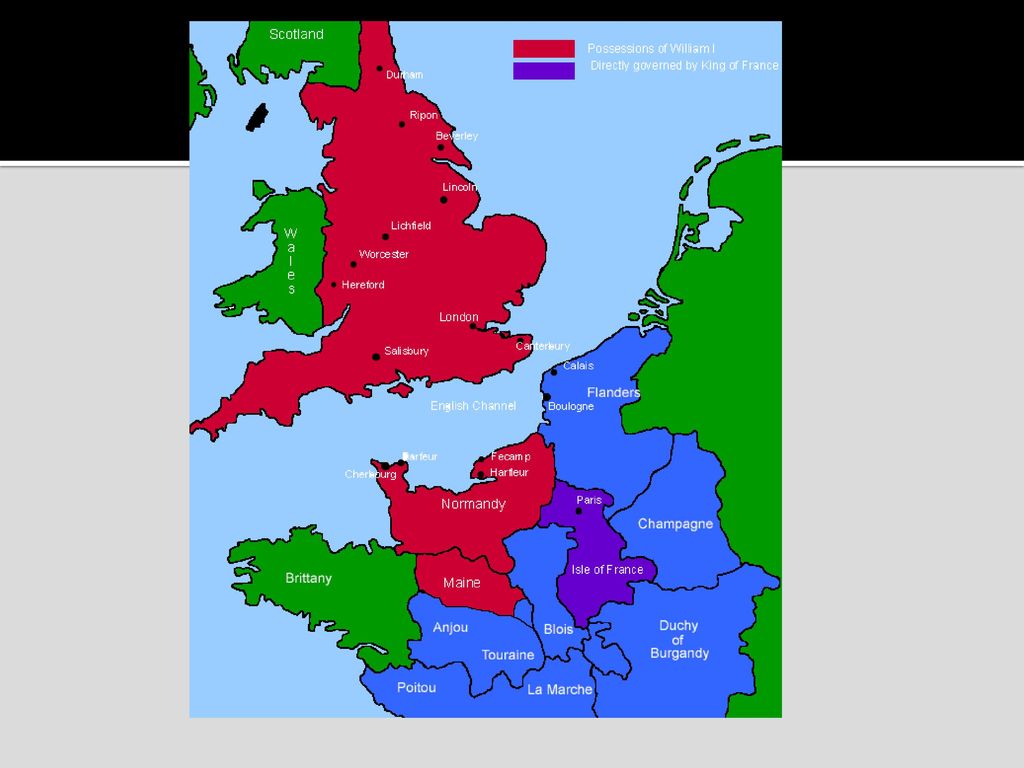 Нормандия англия. Нормандия и Англия в 11 веке. Нормандское завоевание Англии 1066 карта. Карта Англии 1066. Нормандское завоевание Англии карта.