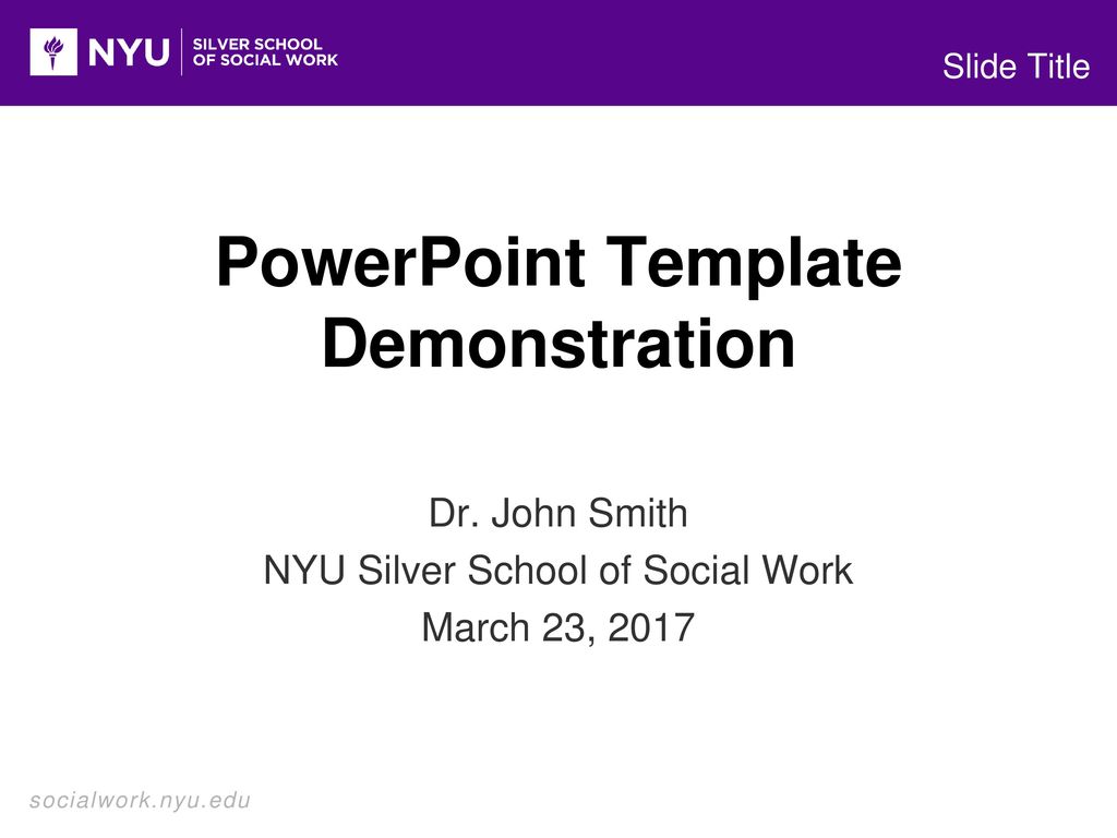 PowerPoint Template Demonstration - ppt download Throughout Nyu Powerpoint Template