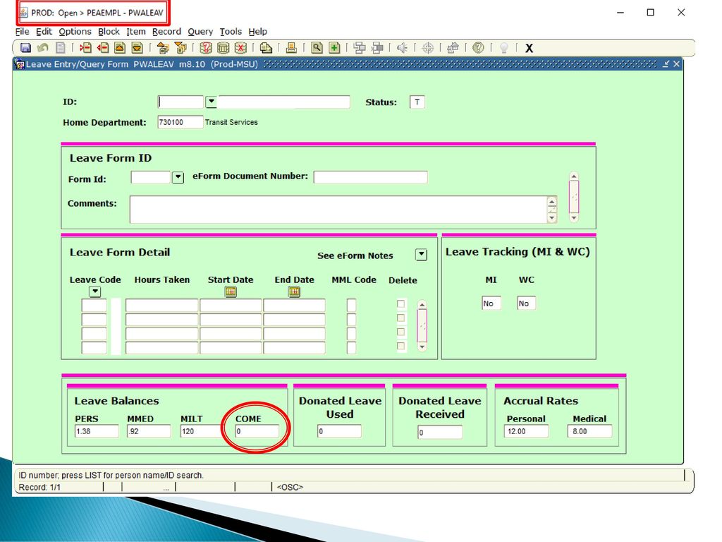 MBUG 2016 Session Title: Handling Comp Time in Banner - ppt download