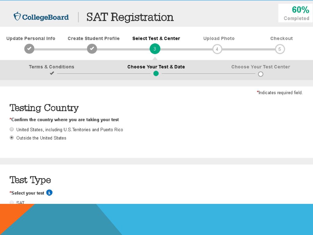 CollegeBoard SAT Registration ppt download