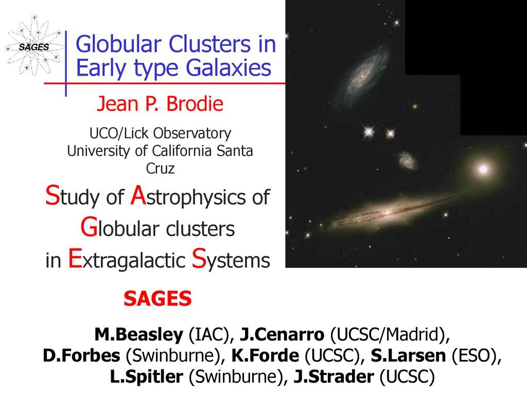 Globular Clusters in Early type Galaxies ppt download