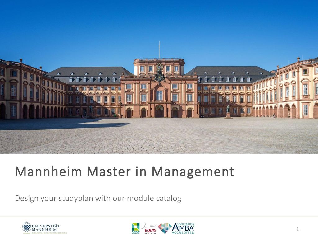 Mannheim Master In Management Ppt Download