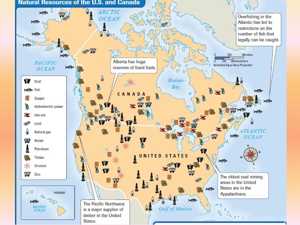Главные полезные ископаемые сша. Полезные ископаемые Канады на карте. Карта полезных ископаемых Канады. Крупнейшие месторождения полезных ископаемых Канады на карте. Карта Канады с полезными ископаемыми.