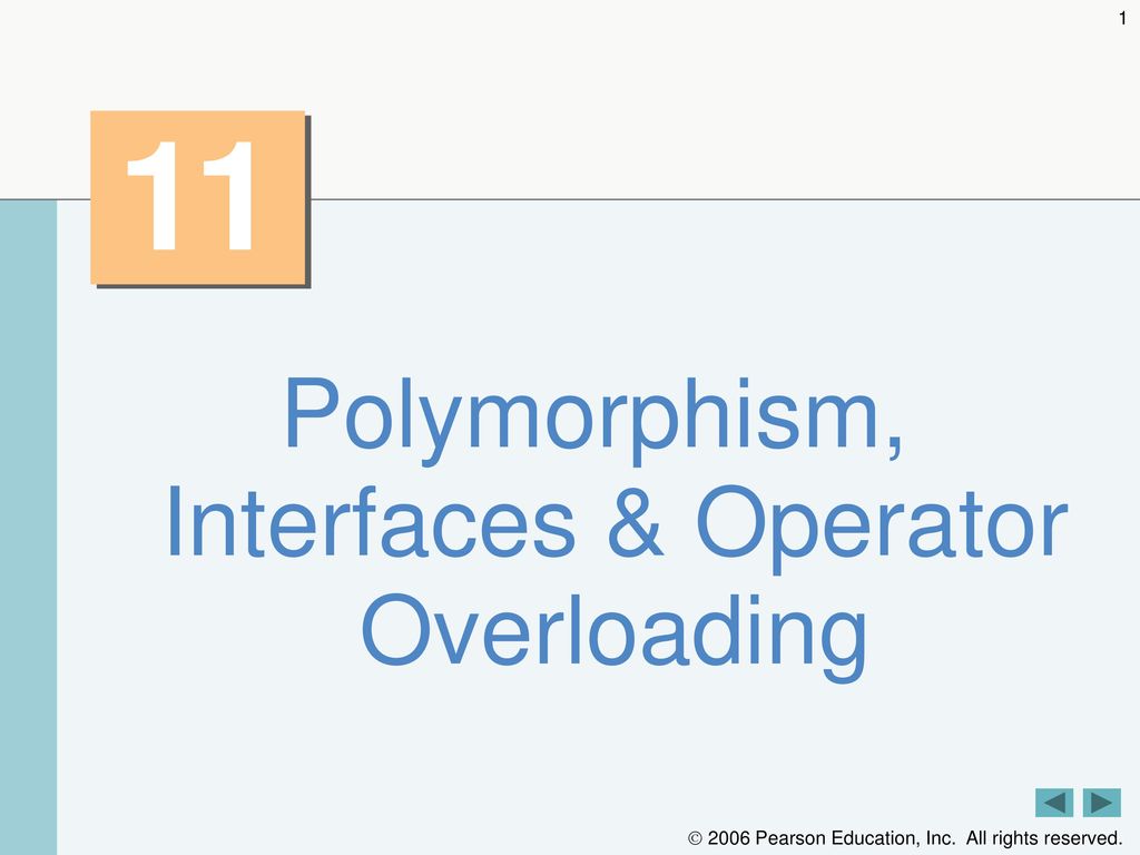 Polymorphism in C++ Operator Overloading ppt download