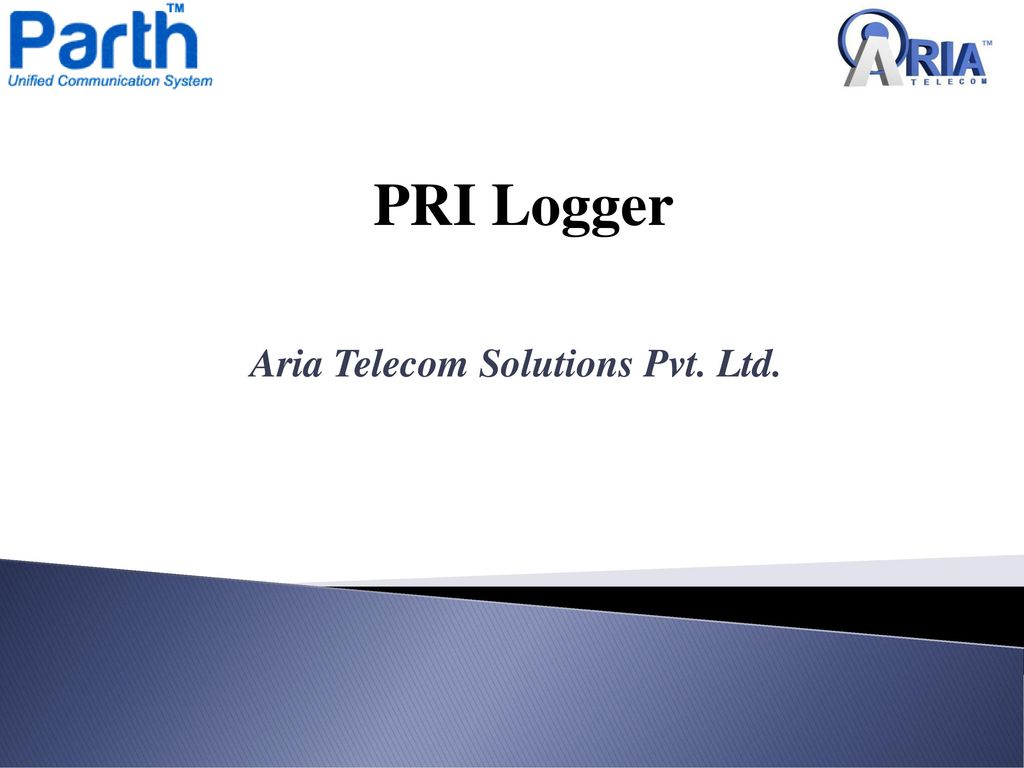 Aria Telecom Solutions Pvt. Ltd. - ppt download